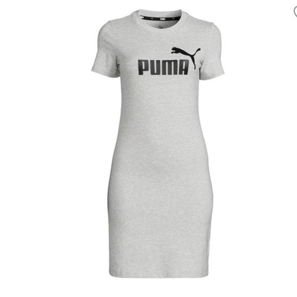 Puma Dresses & Skirts - Puma gray T-shirt dress NWT S